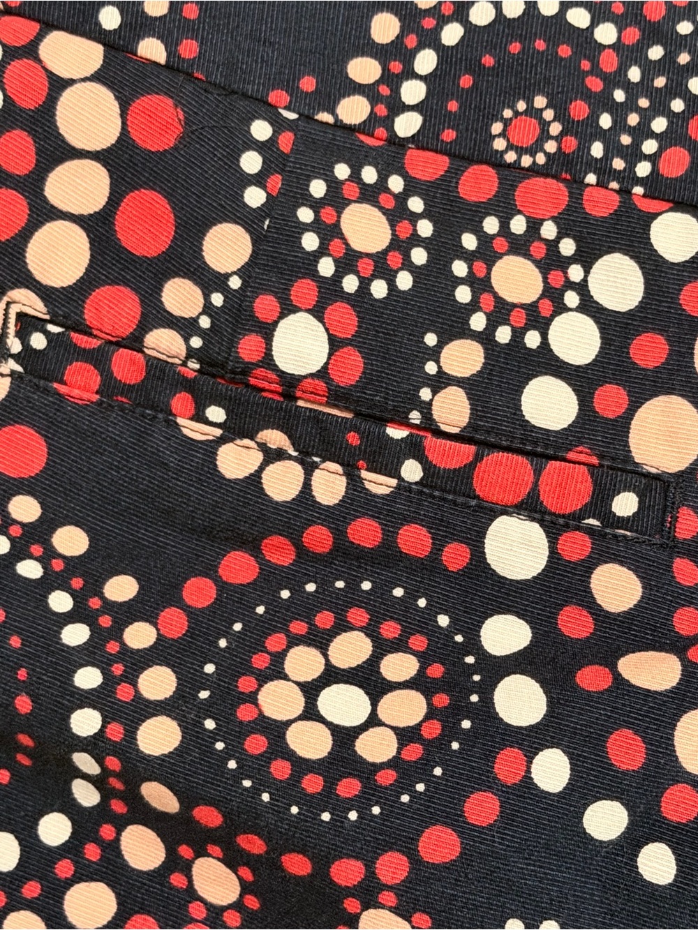 Vineyard Vines Navy Shorts with Pink & Coral Dot Pattern Size 10 - Picture 7 of 7